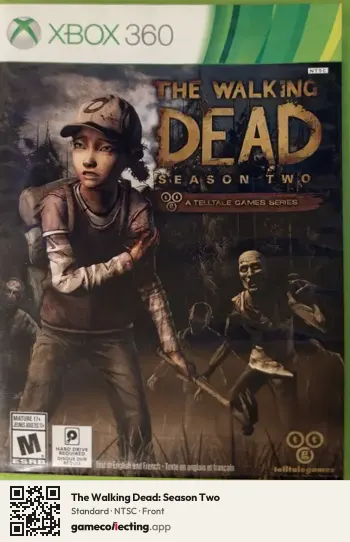 The Walking Dead: Season Two Xbox 360, NTSC box front