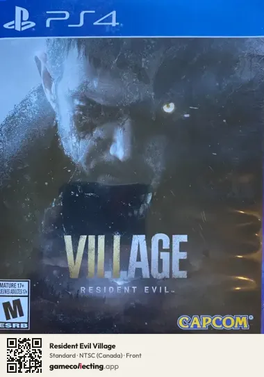 Resident Evil Village PlayStation 4, Canada box front
