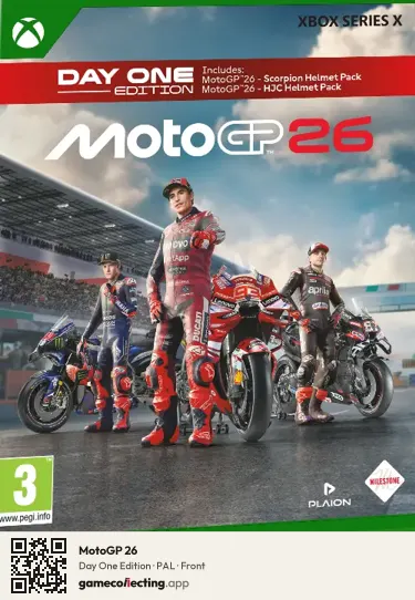 MotoGP 26 Xbox Series X, PAL box front