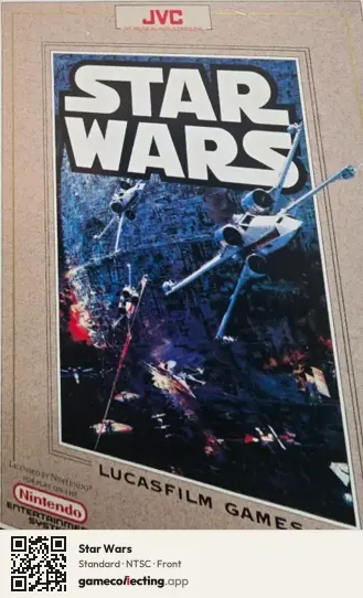 Star Wars Nintendo Entertainment System, NTSC box front