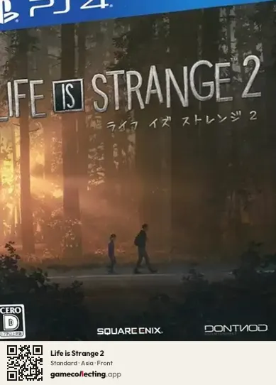 Life is Strange 2 PlayStation 4, Asia box front