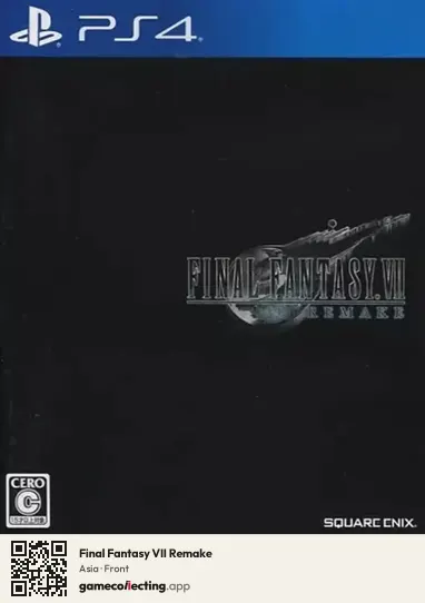 Final Fantasy VII Remake PlayStation 4, Asia box front