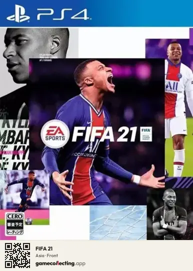 FIFA 21 PlayStation 4, Asia box front