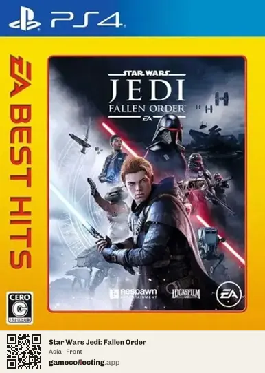 Star Wars Jedi: Fallen Order PlayStation 4, Asia box front
