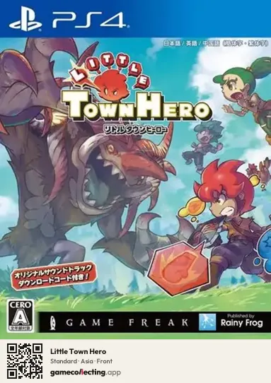Little Town Hero PlayStation 4, Asia box front