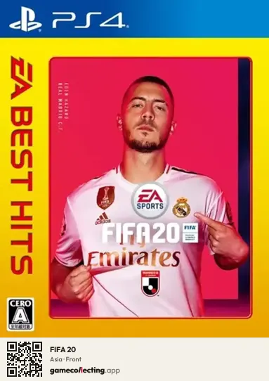 FIFA 20 PlayStation 4, Asia box front