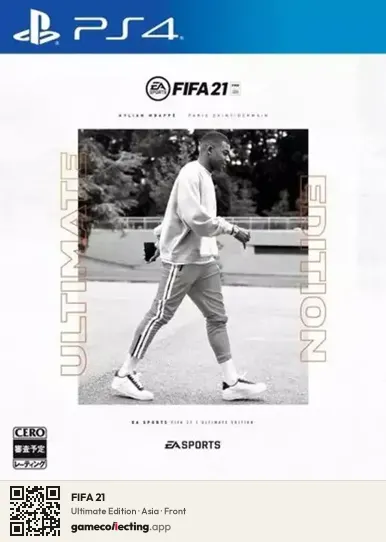 FIFA 21 PlayStation 4, Asia box front