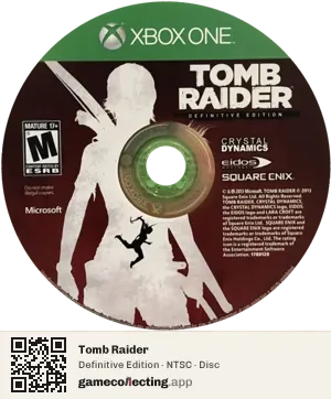 Tomb Raider Xbox One, NTSC disc