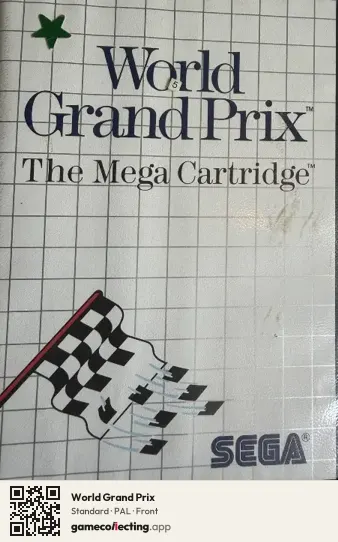 World Grand Prix Sega Master System, PAL box front