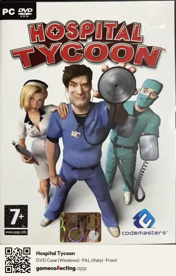 Hospital Tycoon Computer, Italy box front
