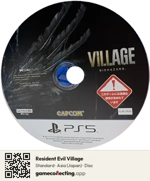 Resident Evil Village PlayStation 5, Asia disc