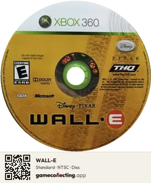 WALL-E Xbox 360, NTSC disc