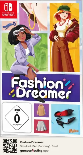 Fashion Dreamer Nintendo Switch, Germany box front