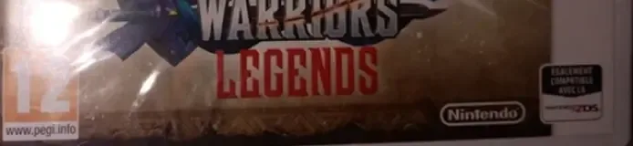Hyrule Warriors Legends, the PEGI square on its front