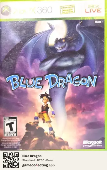 Blue Dragon Xbox 360, NTSC box front
