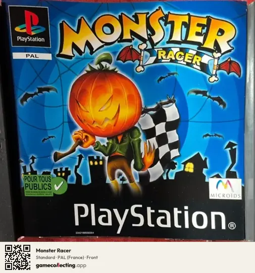 Monster Racer PlayStation, France box front