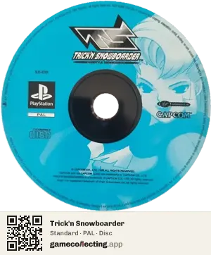 Trick'n Snowboarder PlayStation, PAL disc