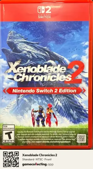 Xenoblade Chronicles 2 Nintendo Switch 2, NTSC box front