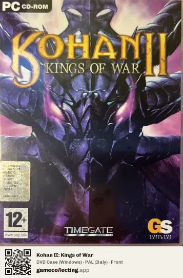 Kohan II: Kings of War Computer, Italy box front