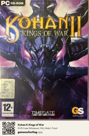 Kohan II: Kings of War Computer, Italy box front