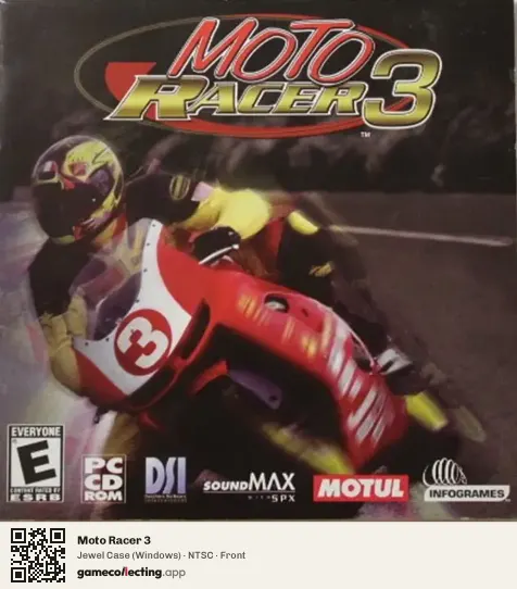 Moto Racer 3 Computer, NTSC box front