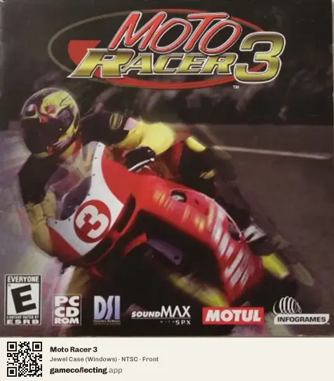 Moto Racer 3 Computer, NTSC box front