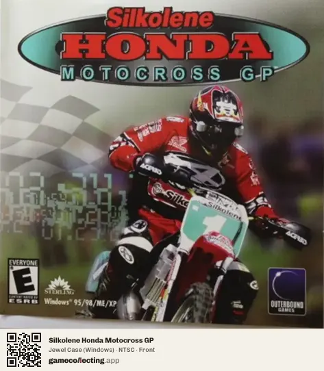 Silkolene Honda Motocross GP Computer, NTSC box front