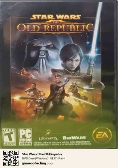 Star Wars: The Old Republic Computer, NTSC box front