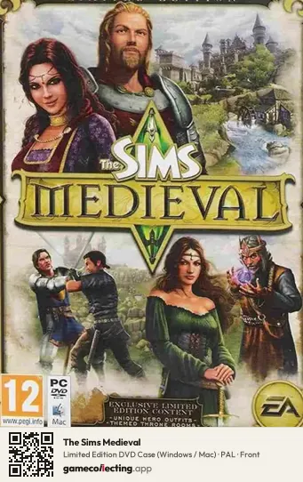 The Sims Medieval Computer, PAL box front