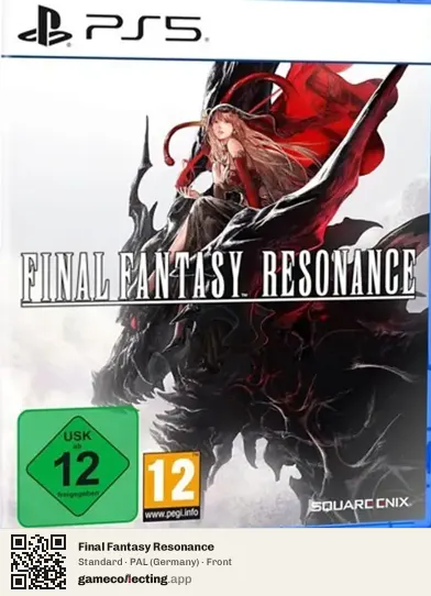Final Fantasy Resonance PlayStation 5, Germany box front