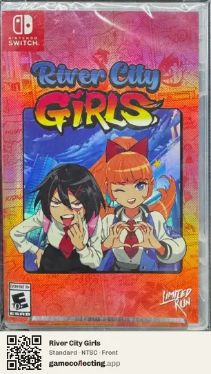 River City Girls Nintendo Switch, NTSC box front