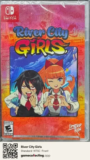 River City Girls Nintendo Switch, NTSC box front