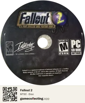 Fallout 2 Computer, NTSC disc