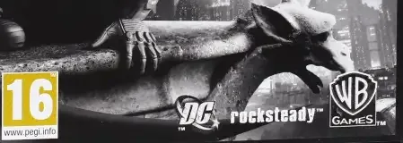 Batman: Arkham City, the PEGI square on its front