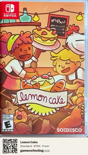 Lemon Cake Nintendo Switch, NTSC box front