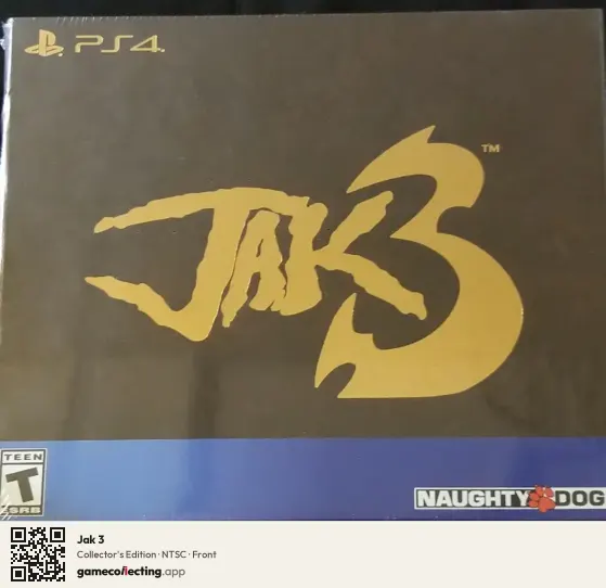Jak 3 PlayStation 4, NTSC box front