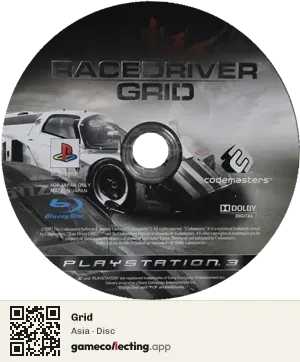 Grid PlayStation 3, Asia disc