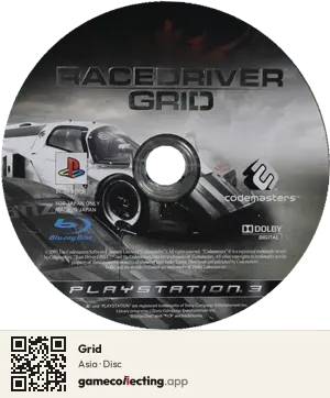 Grid PlayStation 3, Asia disc