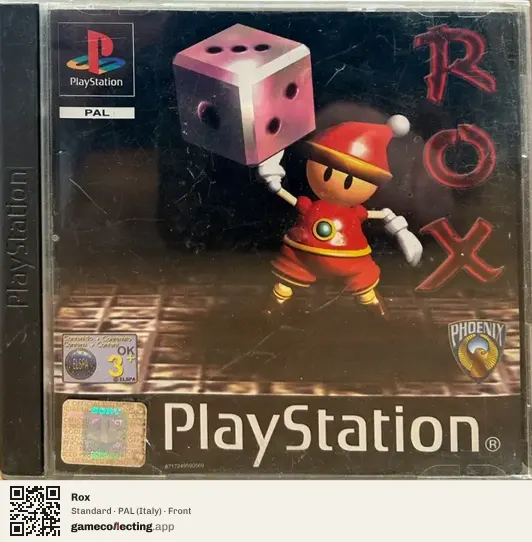 Rox PlayStation, Italy box front