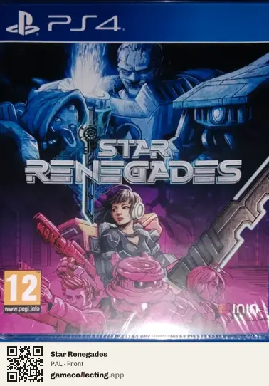 Star Renegades PlayStation 4, PAL box front