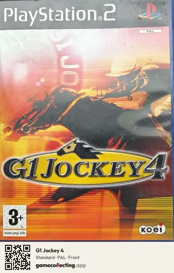 G1 Jockey 4 PlayStation 2, PAL box front