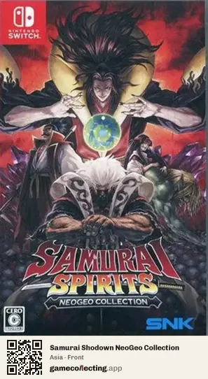 Samurai Shodown NeoGeo Collection Nintendo Switch, Asia box front