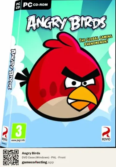 Angry Birds Computer, PAL box front