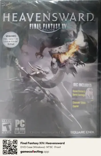 Final Fantasy XIV: Heavensward Computer, NTSC box front