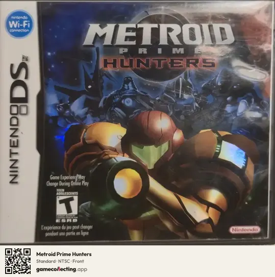 Metroid Prime Hunters Nintendo DS, NTSC box front