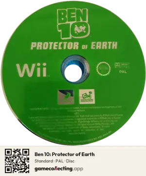 Ben 10: Protector of Earth Nintendo Wii, PAL disc