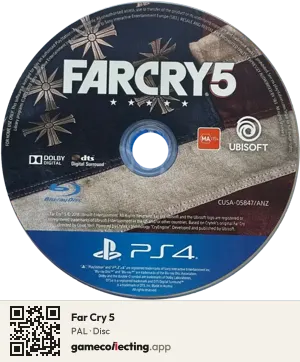 Far Cry 5 PlayStation 4, PAL disc