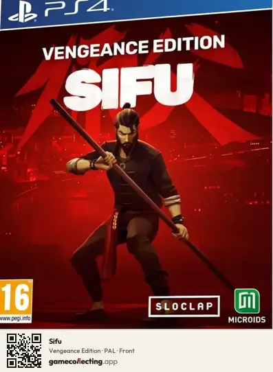 Sifu PlayStation 4, PAL box front