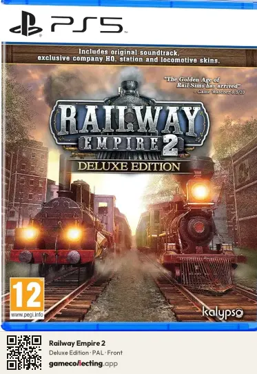 Railway Empire 2 PlayStation 5, PAL box front