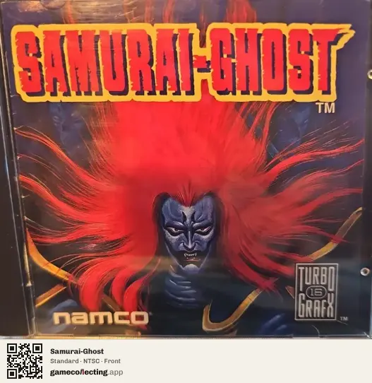 Samurai-Ghost TurboGrafx-16, NTSC box front